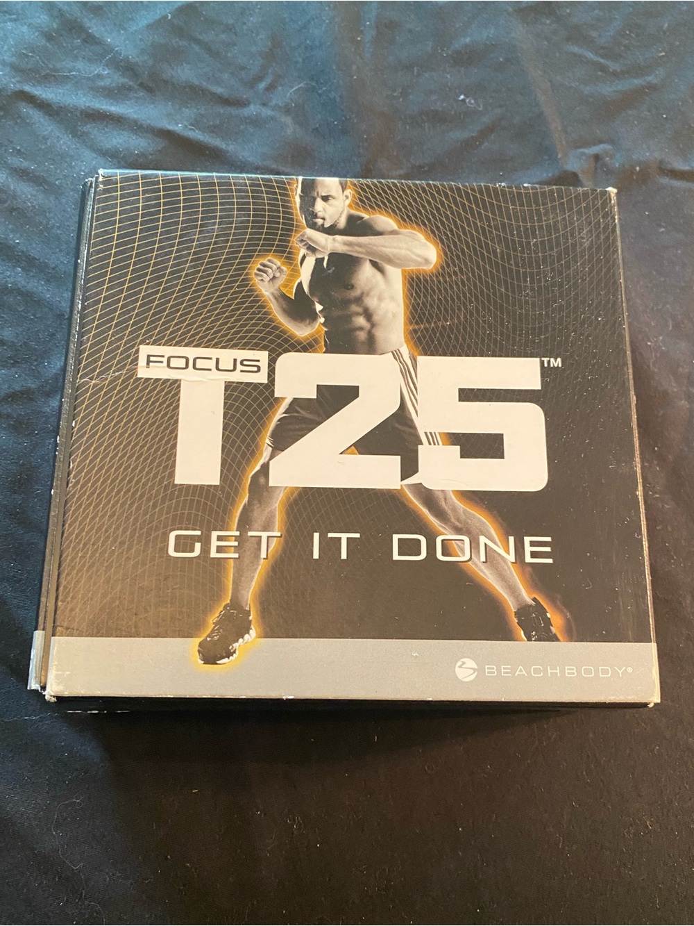 Beachbody Focus T25 Workout Set - Black with Orange Glow